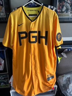 Pittsburgh Pirates Nike City Connect Jersey size Large