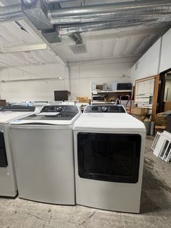 GE Washer and Electric Dryer