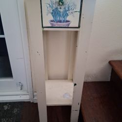 Tall Plant Stand with Drawer