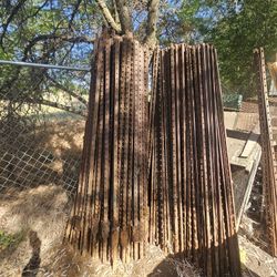 estacas de fierro 