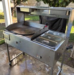 Taco cart/ plancha para tacos