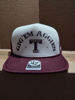 Texas A&M 47Brand Trucker Adjustable Snapback