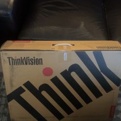 2 ThinkVision 27 Inch Monitors