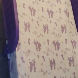 Like New Beautiful Toddler Bed With Mattress ( Only Use 2 Times ).