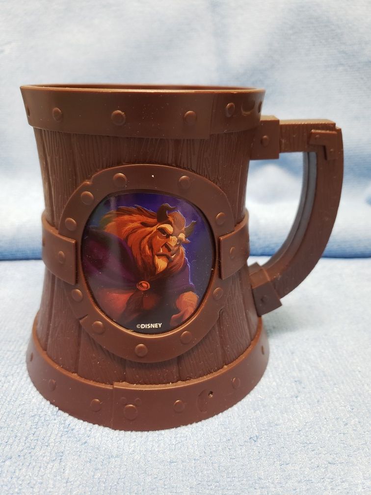 Disney Beast & Gaston Plastic Mug