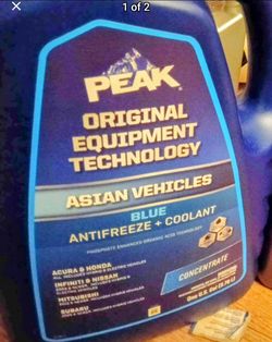 ANTIFREEZE BRAND NEW ASIAN VEHICLES