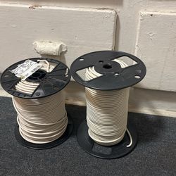 600FT   2 rolls  #10 White Stranded CU THHN Wire