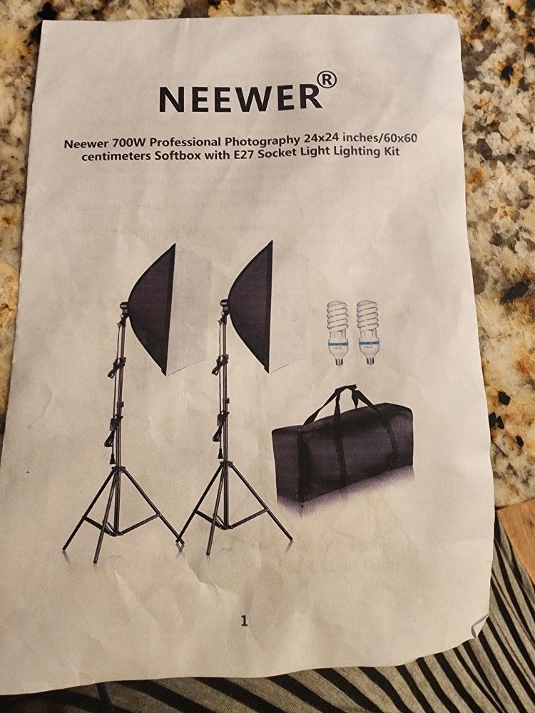 Neewer Light Box Set
