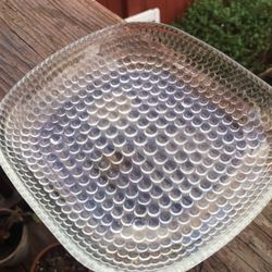Crystal Candy Dish Vintage