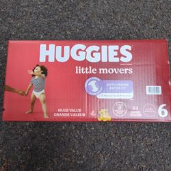 Huggies Size 6 Diaper Count 84