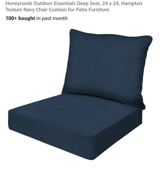 24 By 24 In Patio Cushion Set NEW HAVE 3 SETS