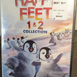 🐧Happy Feet 1 & 2 Movies - New! 🐧