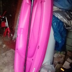 Lifetime Kids Wave Kiyak With Double Ores Like New