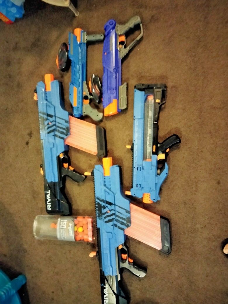 Nerf Rival Mxvi 4000 Adventure Force Lot