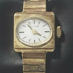 Vintage Rare Bulova | N8 1140.12 | 17 Jewel | Automatic Women SwissWristwatch