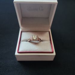 Rose gold Engagement Ring