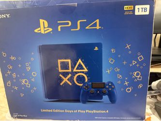 Blue PS4 limited edition
