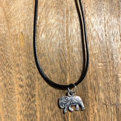 Elephant Charm Necklace