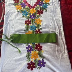 Traditional Dress From Tobasco Mexico 