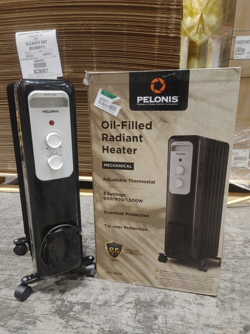 Pelonis Oil - Filled Radiant Heater