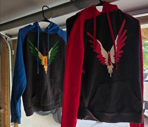 Logan Paul Maverick Bird Graphic Hoodies – Set of 2