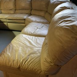 Tan Sectional 