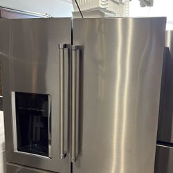 KitchenAid Multi Door Refrigerator 25.8 Cu. Ft. 36” GREAT PRICE ! WE DELIVER !