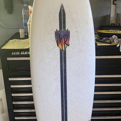 New Lost / MR California Twin 5'5 Surfboard Lightspeed for Sale in
