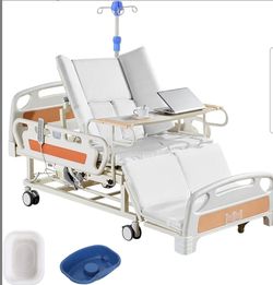 Bed/Chair w/ table potty seat & hair wash station