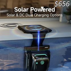 😀 WYBOT S2 Solar Vision Robotic Pool Cleaner, AI Vision Algorithm, Auto Return Charging, Dual Charging, Scheduled Cleaning, 3D Adsorption for In-Grou