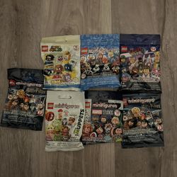 7 old minifigure bling bags