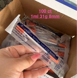 Insulin syringes