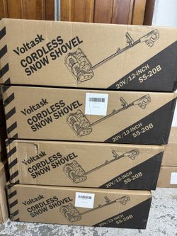  2 Left Brand new Voltask cordless snow shovel 20v(comes with battery) firm price
