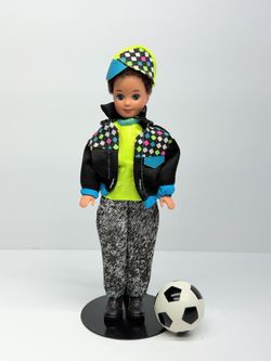 Barbie Todd Doll Stacie's Twin Brother Party n Play w/ Soccer Ball 1992