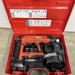 Hilti 22-Volt NURON BX 3 ME Lithium-Ion Cordless Bluetooth Nailer with Fastener Guide (Tool and Case Only) $1039 plus tax at Home Depot
