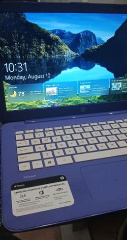 Hp stream laptop 14.5in screen
