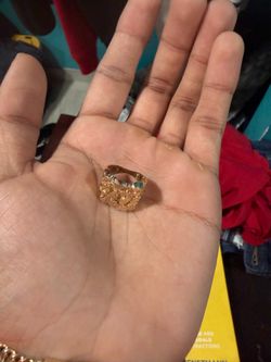 10k nugget ring