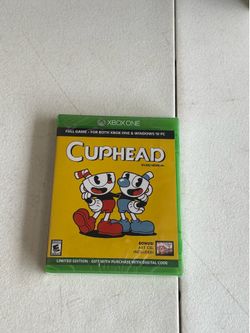 Xbox One Cuphead Limited Edition Case & Art Cel Only – New Sealed. No Game