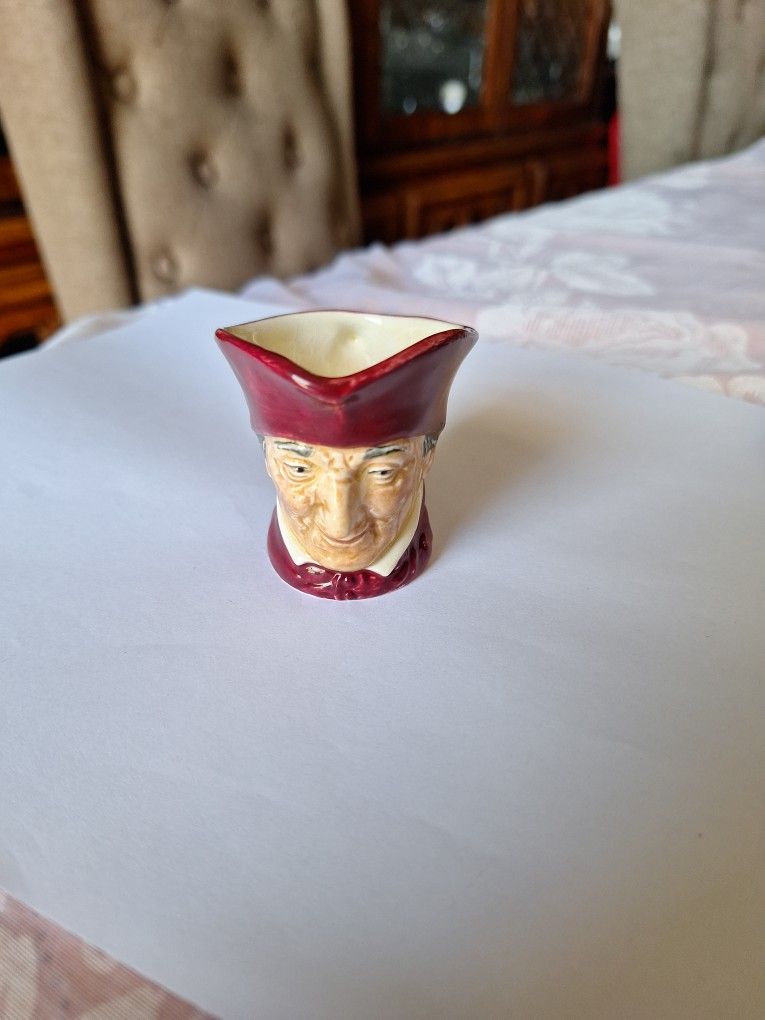 Royal Doulton "The Cardinal" Charecter Toby Jug Small Size Large A Mark
