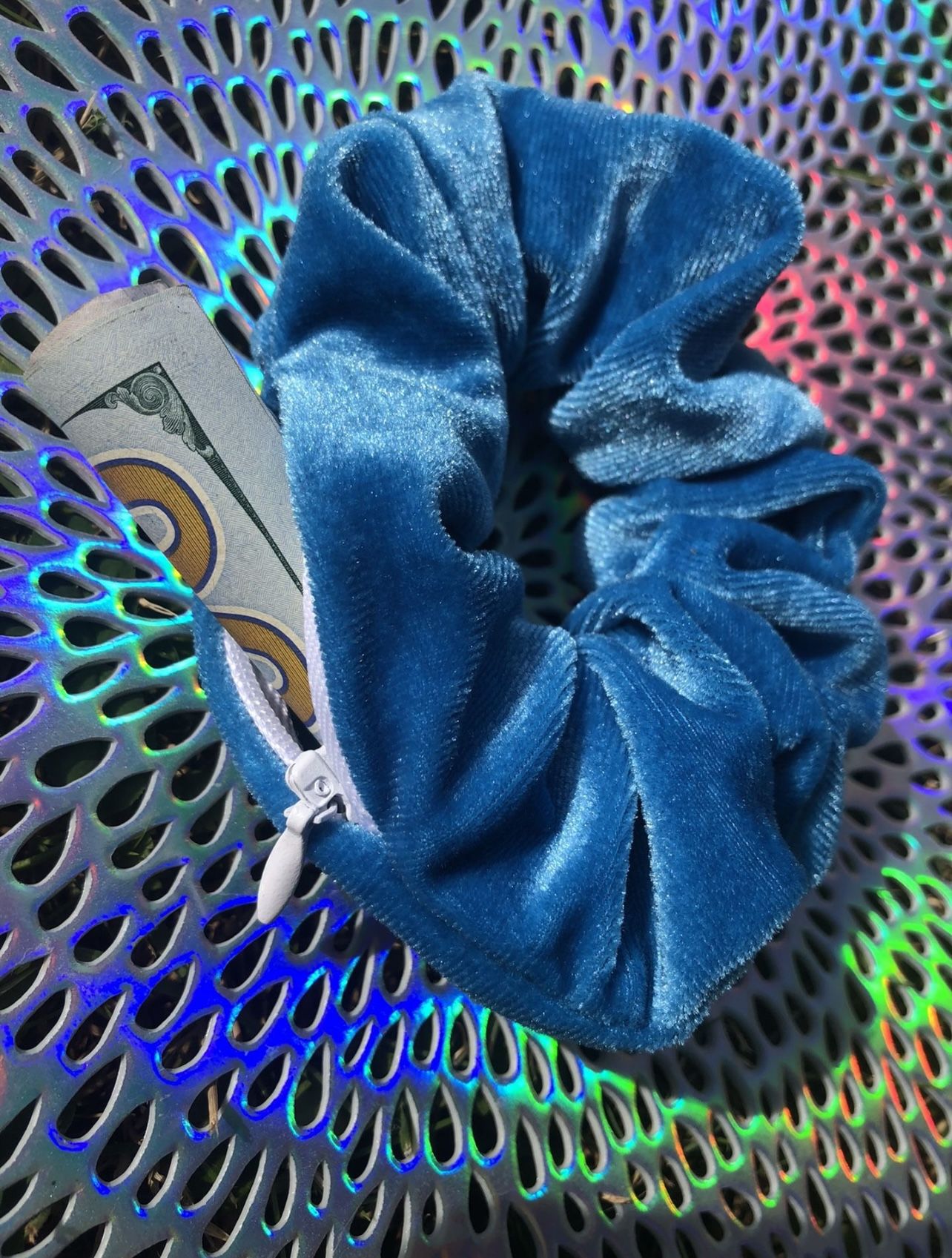 Secret Stash scrunchie