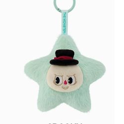 PopMart Labubu THE MONSTERS - Sparkly Plush Pendant  Authentic 