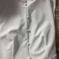 White nurse dress