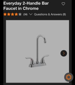 2 Handle Bar Faucet