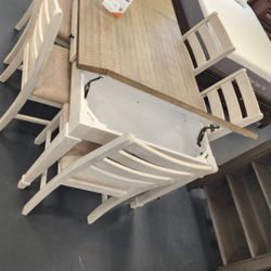 Jessica Dining Table Sets W/6 Chairs---$599---Wow!!!---Delivery Available 