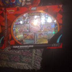 2 Boxes Pokemon Cards Tera brawlers Premium Collection 
