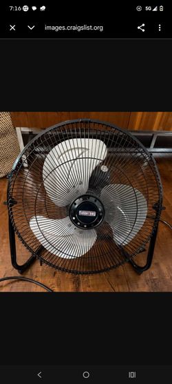 Ironton High-Velocity Floor Fan