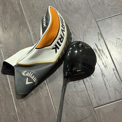 CALLAWAY MAVRIK GOLF DRIVER 9° Denali Blue Stiff w/ headcover NICE