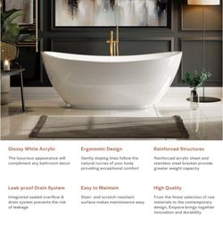 Bathtub brand new