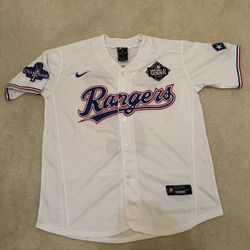 Marcus Semien Texas Rangers White Baseball Jersey