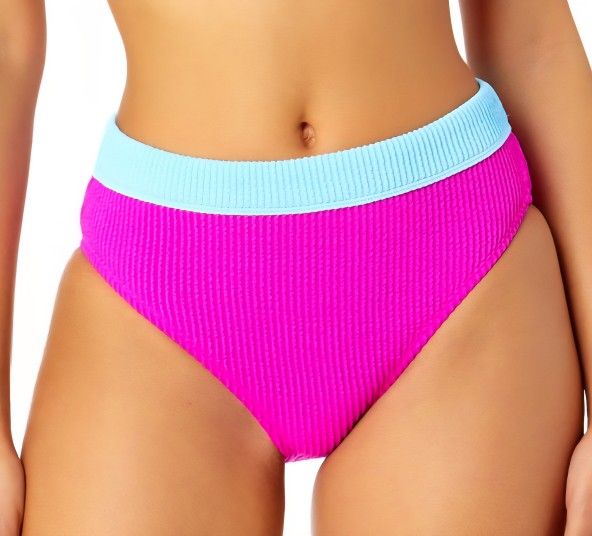 Salt & Cove Juniors' Colorblocked Bikini Bottoms, Pink, XL